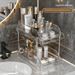 Rack Pull-out Bathroom Sink Surface Organizer Skincare Shelf Double-layer Cosmetic Storage Box_maomaolike.com