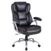 Executive Office Chair Leather Ergonomic Computer Desk Chair Leather With Padded Seat And Armrests Adjustable Backrest For Home, Office And Meeting Room_maomaolike.com