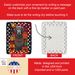 Scottish Deerhound Holiday Christmas Porcelain Ornament Christmas Tree Hanging Decorations For Home Christmas Holiday, Rectangle, Gift, Multicolor_maomaolike.com