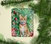 Arabian Mau Cat By The Christmas Tree Porcelain Ornament Christmas Tree Hanging Decorations For Home Christmas Holiday, Rectangle, Gift, Multicolor_maomaolike.com