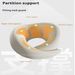 U-Shaped Support Slow Rebound Adjustable Neck Pillow Washable Memory Foam Sleep Nap Pillows Travel Use_maomaolike.com