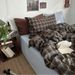 Her College-style Bed Sheet And Duvet Cover Dormitory Three-piece Set, Vintage Plaid Mix-and-match Pure Washed Cotton_maomaolike.com