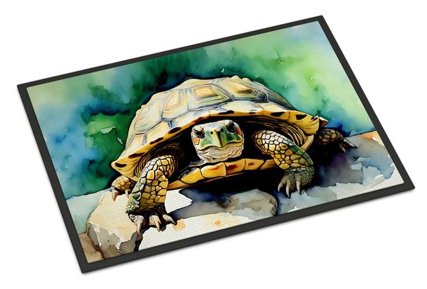 Turtles Tortoises Doormat Front Door Mat Indoor Outdoor Rugs For Entryway, Non Slip Washable Low Pile, 24H X 36W_maomaolike.com