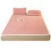 Winter Milk Velvet Mattress Pad Thickened Flannel Blanket Student Mat Bedding Double 1.8 Single 1.5m_maomaolike.com