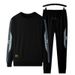 Men's Clothing Autumn Large Size Sweatshirt Men's Round Neck Casual Suit Sports Running Two piece Set Pullover Long Sleeve Men's Sweatpants_maomaolike.com
