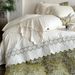 Nanfa High-End Lace Ultra-Soft Naked Sleep Grade Bedding Premium Feel Pure Long-Staple Cotton Four-Piece Set Home Textile 2_maomaolike.com