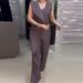 Women's Clothing Summer New Fashion Layered Solid Color Wide leg Jumpsuit Women's Clothing_maomaolike.com