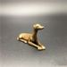 Vintage Brass Lying Desktop Ornament Prosperous Wealth Twelve Zodiac Dog Home Tea Pet Decoration Bronze Sculpture Craft Bronzeware_maomaolike.com