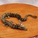 Brass 3D Printed Ornament, Three-Dimensional, Dominant, Vintage Style, Movable Dragon, Gold New Zodiac Dragon Craft, Wholesale_maomaolike.com