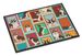 Lots Of Brindle Cardigan Corgi Doormat Front Door Mat Indoor Outdoor Rugs For Entryway, Non Slip Washable Low Pile, 24H X 36W_maomaolike.com