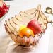 European Style Thickened Crystal Glass Fruit For Home Living Room Coffee Table Modern Simple Creative Snack Candy_maomaolike.com