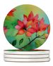 Missouri Hawthorns In Watercolor Large Sandstone Coasters Pack Of 4 Absorbent Round Coasters Decor Gifts For Men Or Women, 4 In, Multicolor_maomaolike.com