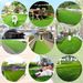 3FT*16FT Artificial Turf, Professional Dog Mat Large Turf Outdoor Carpet Terrace Pet Lawn, Artificial Carpet With Drainage Holes (Grass Height 0.78 Inches/2cm) WL_maomaolike.com