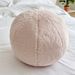 Rabbit Fur Malteser Round Pillow Homestay Decoration Sofa Pillow Bedroom Chair Cushion Waist Pillow_maomaolike.com