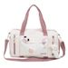 Cute Fashion Handheld Travel Nylon Thickened Durable Women's Yoga Training With Shoe Compartment Short Trip Luggage Bag_maomaolike.com