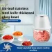 TINSOL 350ML Chopper Electric Meat Grinder Garlic Masher USB Multifunction Slicer Blender Kitchen Food Processor_maomaolike.com