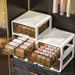 Underwear Drawer-Type Sock Panties Three-in-One Compartment Organizer Home Clothing Storage Box Wardrobe_maomaolike.com