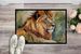 Lion Doormat Front Door Mat Indoor Outdoor Rugs For Entryway, Non Slip Washable Low Pile, 24H X 36W_maomaolike.com