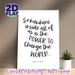 Inspirational Quote Painting Poster, Minimalist Handwritten Typography Poster, Uplifting Motivational Message, Suitable For Home Office, Living Room_maomaolike.com