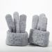 Gloves Men's and women's winter winter jacquard warm touch screen gloves_maomaolike.com