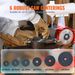 VEVOR Circular Saw Blade Sharpener, 370W Saw Blade Grinding With Water Injection, Water Injection Circular Saw Blade Sharpening & 6 Saw Centerings, 5-inch Grinding Wheel For Carbide Tipped Saw Blades_maomaolike.com