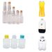 Portable Spirit Liquor Bottles Mini Plastic Alcohol Shot Milk Transparent Beverage Bottle_maomaolike.com