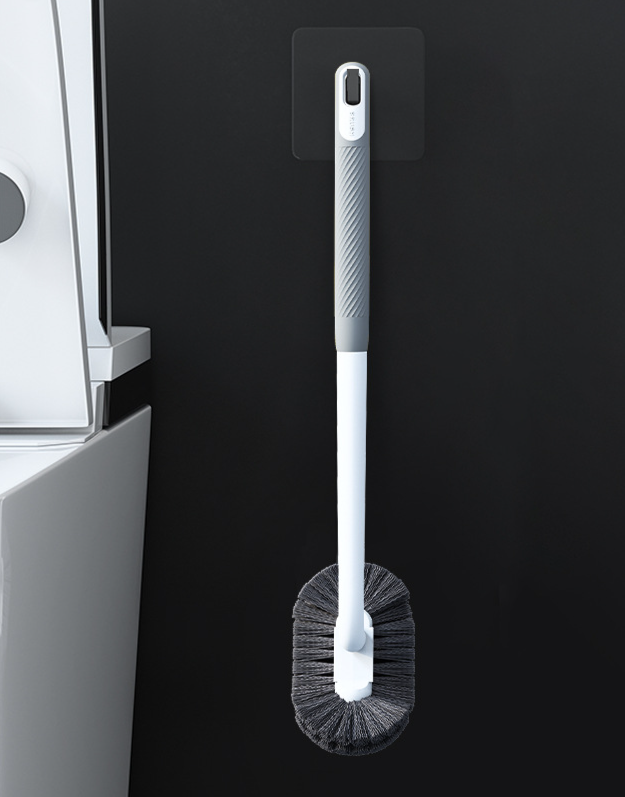 Super Easy-to-Use Wall-Mounted No Dead Angle Wall-Mountable Bathroom Japanese Style Toilet Brush_maomaolike.com