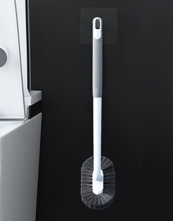 Super Easy-to-Use Wall-Mounted No Dead Angle Wall-Mountable Bathroom Japanese Style Toilet Brush_maomaolike.com