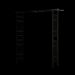 Metal Garden Arch With Adjustable Width W42.52''~W78.15'' Climbing Plants Support Rose Arch Outdoor Black_maomaolike.com