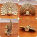 Brass Crafts Peacock Display Small Ornament For Study Office Business Souvenir 3D Metal Figurine_maomaolike.com