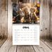 2025 Funny Cat Kitten Calendar, Funny Cat Kitten Selfies Calendar, Square Hanging Wall Calendar_maomaolike.com