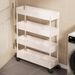 Narrow Rack Behind The Door, Storage Artifact, Floor Standing Trolley, Bathroom Toilet Gap, Home Multi Layer Rack_maomaolike.com