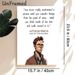 Atticus Finch Literary Quote Painting Poster, Clean Illustrated Character With Inspirational Text Poster, Thought-provoking Empathy Reminder Suitable_maomaolike.com