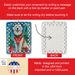 Great Pyrenees Christmas Porcelain Ornament Christmas Tree Hanging Decorations For Home Christmas Holiday, Rectangle, Gift, Multicolor_maomaolike.com