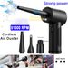 Compressed Air Duster For Computer Keyboard 51000 RPM USB Charging Mini Electric Cordless PC Car Cleaner Wireless Air Blower_maomaolike.com