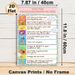 Ten Commandments Themed Painting Poster, Colorful Cartoon Illustrative Poster, Inspirational Moral Guidance Decor Idea For Home, Study Area_maomaolike.com