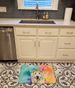 Great Pyrenees Hippie Dawg Memory Foam Kitchen Mat Machine Washable Anti-Fatigue Mat Cushion Comfort Bath Mat Or Kitchen Rug_maomaolike.com