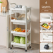 Home Desktop Snack Plastic Storage Floor Multi-layer Organizer Trolley Display Layered Rack Integrated_maomaolike.com