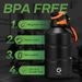 FEIJIAN Thermos 1.9L Large Capacity Stainless Steel Thermal Water Bottle Cold And Hot Vacuum Flask With Rope Gym_maomaolike.com