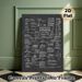 Math Formula Painting Poster, Vintage Chalkboard-style Math Guide Poster, Comprehensive Math Reference Ideal For Study Rooms, Classrooms And Learning_maomaolike.com