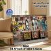 Street Graffiti Punk Painting Poster, Vibrant Vintage Punk Rock Sticker-covered Brick Wall Art Poster, Eye-catching Urban Street Decor Ideal For_maomaolike.com