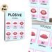 Plosive Sounds Painting Poster, Soft-colored Cartoon Lip Illustration Poster, Clear Guide For English Pronunciation Learning, Ideal For Language_maomaolike.com