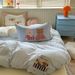 Wholesale INS Girl Heart Cute Cartoon Patchwork Pure Cotton Four-Piece Set Soft All-Cotton Double Layer Gauze 4-Piece Bedding_maomaolike.com