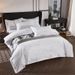 Bedding Four-Piece B&B Room Three-Piece Set Thickened Pure White Bed Sheet Duvet Cover Hotel Wholesale_maomaolike.com
