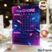 Weekly Chore Chart Painting Poster, Vibrant Neon Cyberpunk Style Poster, Practical Planner To Organize Daily And Weekly Chores, Suitable For Home_maomaolike.com
