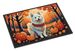 American Eskimo Fall Doormat Front Door Mat Indoor Outdoor Rugs For Entryway, Non Slip Washable Low Pile, 24H X 36W_maomaolike.com