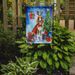 Saluki Christmas Reindeer Garden Flag Mailbox Flag Decorative Yard Flag Banner Outside Patio Artwork Yard Flower Beds, Garden Size, Multicolor_maomaolike.com