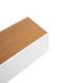 Floating Shelves 23.62" Wall Mounted Wood Shelves For Bathroom, Bedroom, Living Room, Kitchen, Hanging Shelf For Books/Storage/Decor With Invisible Brackets, Maple+White_maomaolike.com