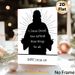 Christian Themed Scripture Painting Poster, Minimalist Black & White Jesus Silhouette With Inspirational Verse Poster, Thought-provoking Religious_maomaolike.com