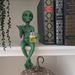 Cross-Border Alien Resin Figurine UFO Indoor Outdoor Garden Decoration Small Statue Home Decor_maomaolike.com